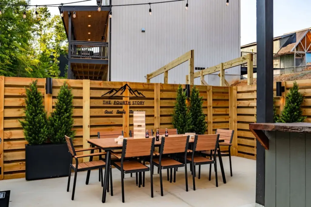 The Fourth Story — Patio, Fire Pit & Outdoor Bar