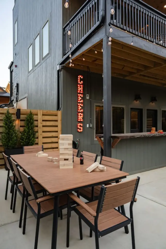 The Fourth Story — Patio, Fire Pit & Outdoor Bar