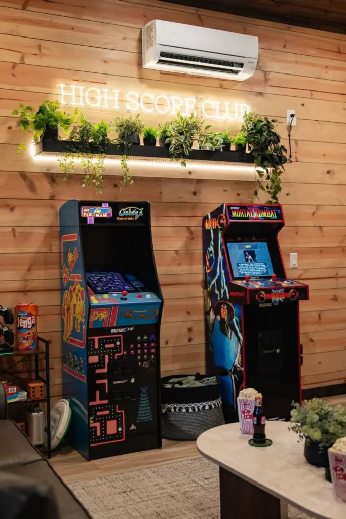 Arcade game room