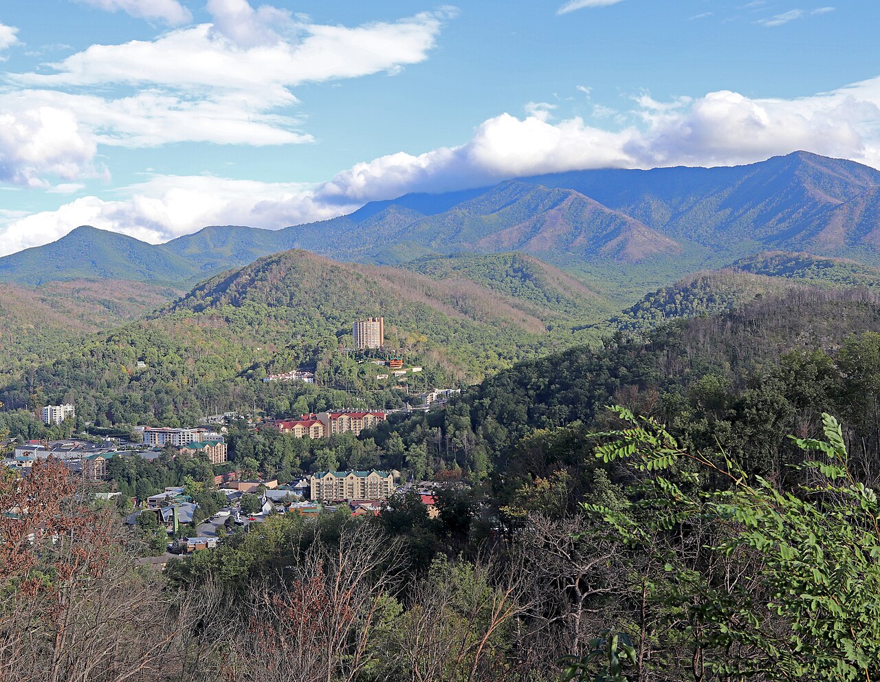 Gatlinburg in the Smoky Mountains